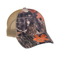 Camouflage Kings 6 Panel, Solid color Mesh back cap